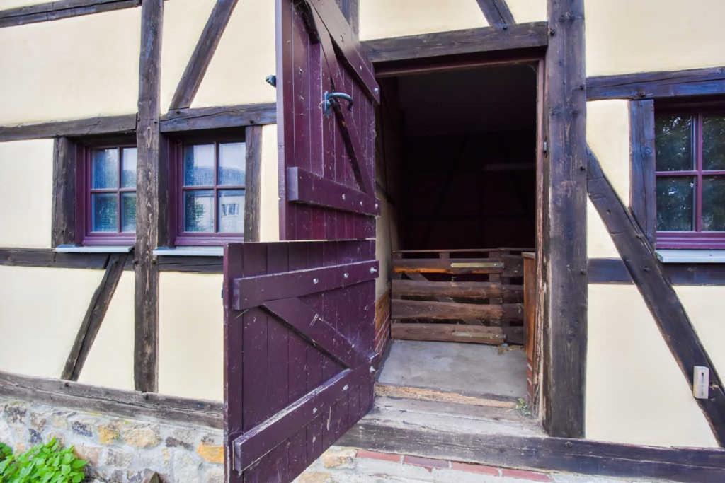 Lavendelhof Die Idyllische Landpension Crimmitschau Bagian luar foto