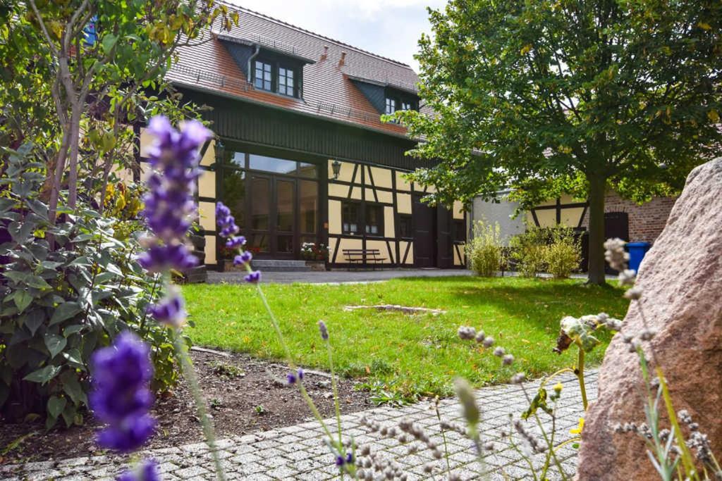 Lavendelhof Die Idyllische Landpension Crimmitschau Bagian luar foto